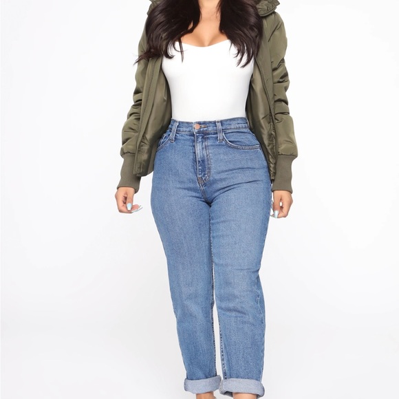 Fashion Nova Womens Nights in Denver Bomber Jacket Size 1X - Picture 6 of 7